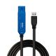 7. Lindy 43157 kabel USB USB 3.2 Gen 1 (3.1 Gen 1) 10 m USB A Czarny