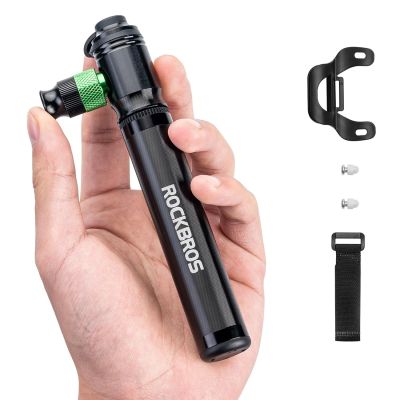 2. Pompka CO2 Rockbros HQ-75D-CO2 manualna/CO2 aluminiowa - czarna