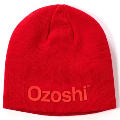 3. Czapka Ozoshi Hiroto Classic Beanie czerwona OWH20CB001