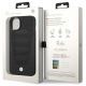 8. Etui BMW Leather Seats Pattern na iPhone 14 - czarne