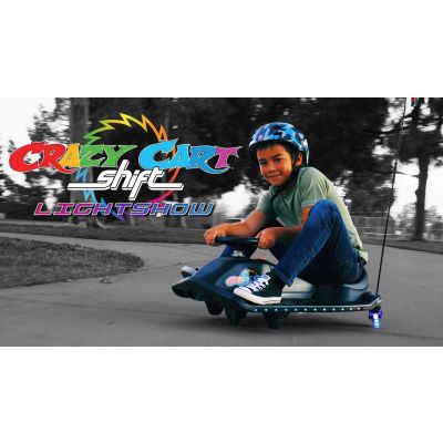 14. Razor CRAZY CART Shift Lightshow Lithium - Pojazd elektryczny do driftu