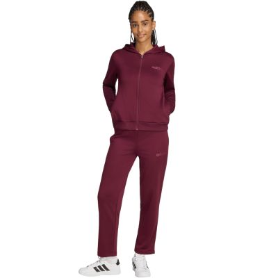 Dres damski adidas Essentials Linear bordowy KQ7588