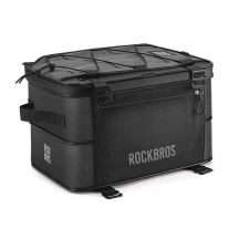 ROCKBROS torba na bagażnik 15-30 l składana czarna