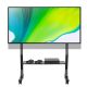 3. TECHLY STOJAK MOBILNY TV 45-90"KG DO 60KG REGULOWANY PÓŁKA AV