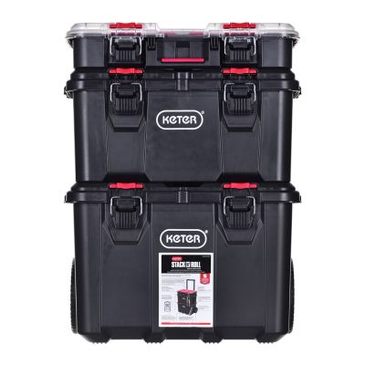 2. Zestaw 3 skrzynek Stack"N"Roll KETER