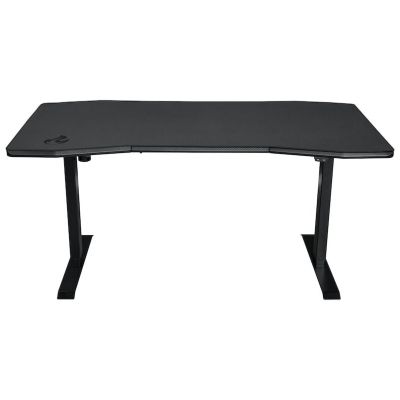 3. Biurko gamingowe Nitro Concepts D16E Carbon Black 1600x800 - elektrycznie regulowana wysokość