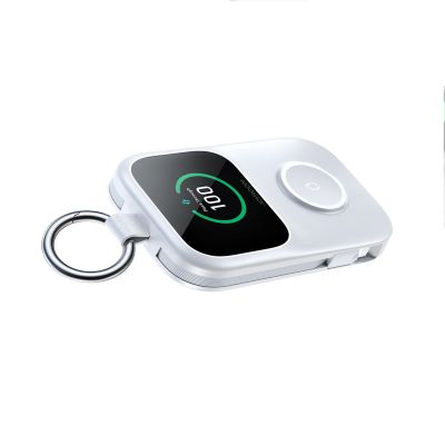 2. Joyroom JR-W19 5W Portable Watch Wireless Charger White