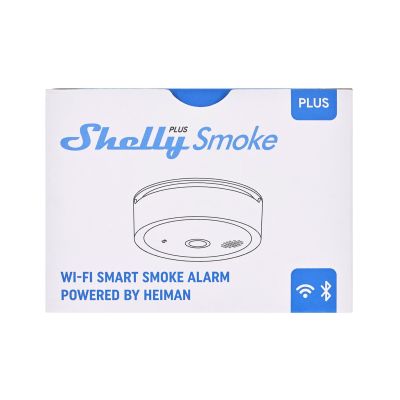 7. Czujnik dymu bezprzewodowy Shelly Plug & Play Plus Smoke