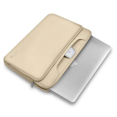3. Torba na laptopa 15-16 Tech-Protect Pocket - beżowa
