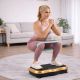 7. Extralink Moonwalk SpinMove Złoty | Platofrma Wibracyjna do Ćwiczeń Fitness | 200W