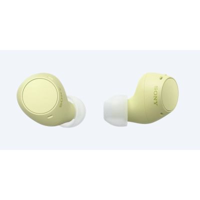 3. Sony Headphones | WF-C510 | Bluetooth | Słuchawki douszne | Bezprzewodowe | Żółty