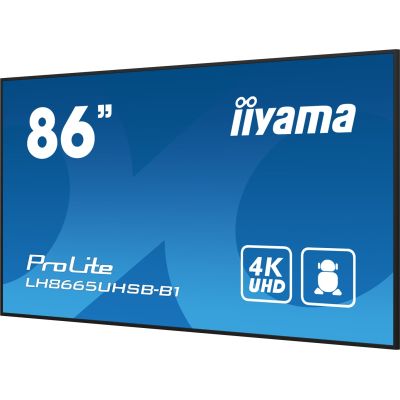 17. Płaski ekran iiyama LH8665UHSB-B1, 86 cali, 215,9 cm