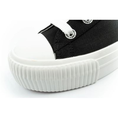 6. Lee buty damskie sportowe Isla trampki czarne platforma wygodne