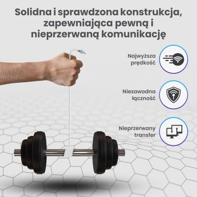 11. Extralink CAT5E UTP (U/UTP) V2 Wewnętrzny Kabel s