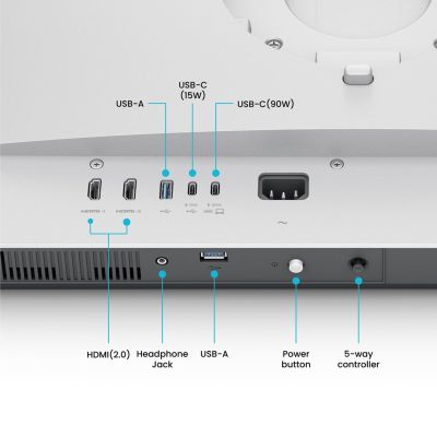 3. Monitor Benq MA320U 31,5" Systemy ochrony przed włamaniem (IPS) 16:9 60 Hz 5 ms 3840 x 2160 pikseli 550 cd/m2 ??Ilość portów HDMI: 2
