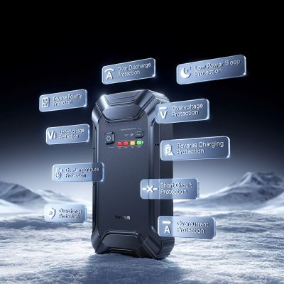 9. Jump starter Baseus PrimeTrip VJ1 12000mAh - czarny