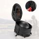 5. Torba Rockbros 30140026001 motocyklowa na bak 35 l - czarna