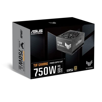 7. ASUS TUF-GAMING-750G-EVO moduł zasilaczy 750 W 20+4 pin ATX ATX Czarny