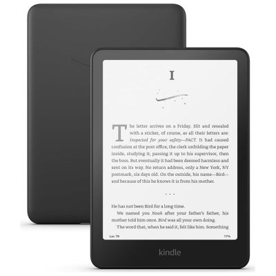 4. Czytnik Ebook Kindle Paperwhite (12th Generation) - 2024 release 7” glare-free 16GB Wi-Fi (Without Lockscreen Ads) Black