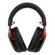 HyperX Cloud III Wireless – bezprzewodowy zestaw słuchawkowy do gier (czarno-czerwony)