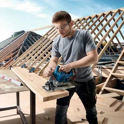 8. Bosch GKS 185-LI 16,5 cm Czarny, Niebieski, Szary 5000 RPM