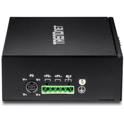 4. Trendnet TI-PG102, Niezarządzany, Gigabit Ethernet (10/100/1000), Pełny dupleks, Power over Ethernet (PoE), Możliwość montażu na ścianie