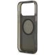 7. Etui AMG Double Layer Transparent Smocked MagSafe do iPhone 17 Pro Max - czarne