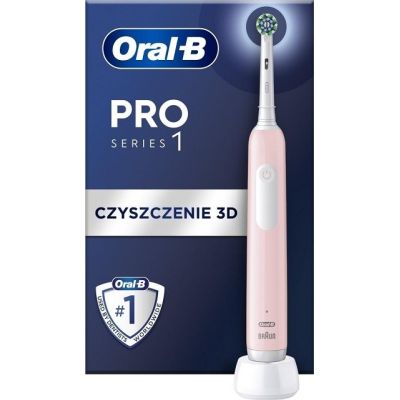 4. Braun Oral-B szczoteczka elektryczna PRO1 Pink