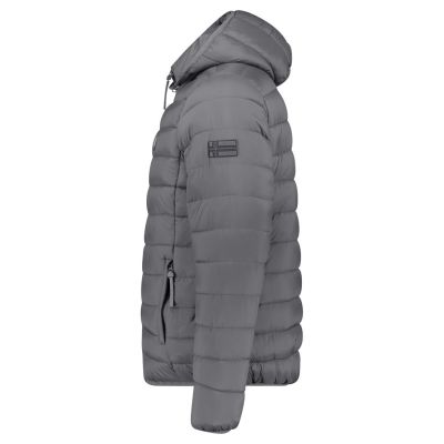 4. Kurtka męska Geographical Norway AMIGOTAL HOOD DB DGREY MEN 233 DARK GREY (WZ5179H/GN-GRIS FONCÉ)