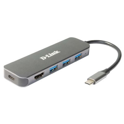 5-IN-1 USB-C HUB W HDMI/1XHDMI 3XUSB3.0 1XUSB-C PORT