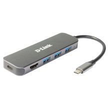 5-IN-1 USB-C HUB W HDMI/1XHDMI 3XUSB3.0 1XUSB-C PORT