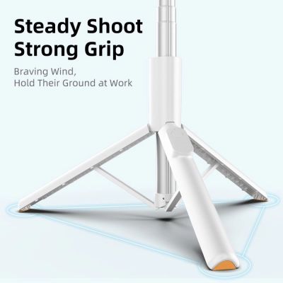 8. Selfie Stick Tech-Protect L09S z tripodem - biały