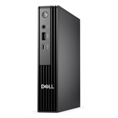 3. DELL Pro QCM1250 Intel® Core™ i3 i3-14100T 8 GB DDR5-SDRAM 512 GB SSD Windows 11 Pro Micro PC Mini PC Czarny