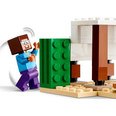 5. LEGO Minecraft 21251 Pustynna wyprawa Steve’a