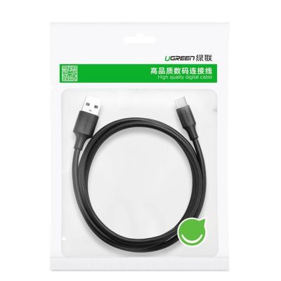 5. Kabel Ugreen US287 60117 USB-A / USB-C 3A 1.5m - czarny