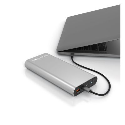 4. Powerbank RealPower PB-20000PD Litowo-jonowy (Li-Ion) 20000 mAh Aluminium