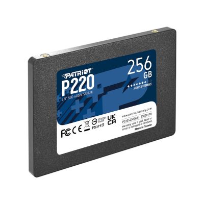 4. SSD Patriot P220 256GB SATA3 2,5"