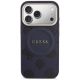 3. Etui Guess Peony Hot Stamp MagSafe na iPhone 17 Pro Max - niebieskie