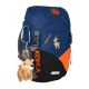 Plecak dla dziecka Kohla Happy 10L - navy peony/caviar/red orange
