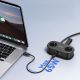 3. Listwa zasilająca Orico AP3 65W GaN 6w1 2x AC + 2x USB-A + 2x USB-C - czarna
