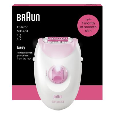 3. Braun Silk-épil 3 Silk-epil 3-000 20 pęset(y) Różowy