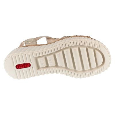 4. Rieker Sandals 69172-60 Beżowe 36