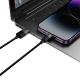 8. Kabel 3w1 USB - micro USB / Lightning / USB C 3.5A 1.2m Baseus StarSpeed - czarny