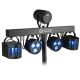 7. Multiefekt LIGHT4ME BELKA LED PAR DERBY LASER