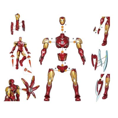 4. BLOKEES MARVEL CHAMPION CLASS - IRON MAN MK 85 EX