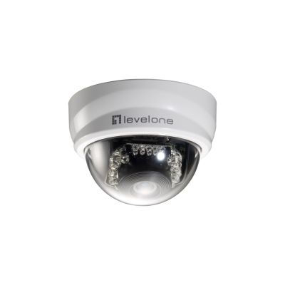 3. LevelOne FCS-3101 - Sieciowa kamera bezpieczeństwa - Pan/Tilt - Kolor (dzień i noc) - 2 MP - 1920 x 1080 - Stała ogniskowa - Audio - LAN 10/100 - MPEG-4, AVI, MJPEG, 3GPP, H.264 - DC 12V / AC 24V / PoE