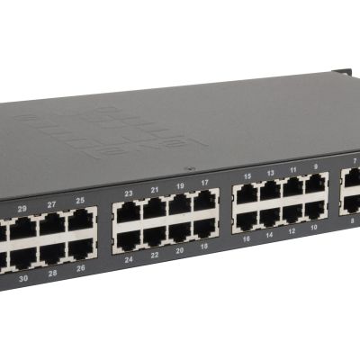 4. LevelOne FGP-3400W380 przełącznik sieciowy Nie zarządzany Fast Ethernet (10/100) Obsługa PoE Czarny