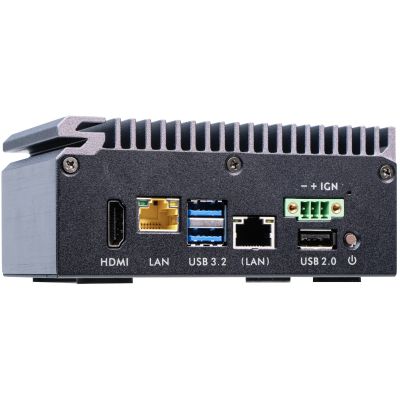 7. Shuttle Edge PC SPCEL03 Wielkość PC 0.46L Czarny x6413E Intel SoC BGA 1493 1,5 GHz