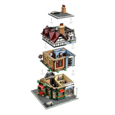 9. LEGO Icons 10350 - Dom w stylu angielskim