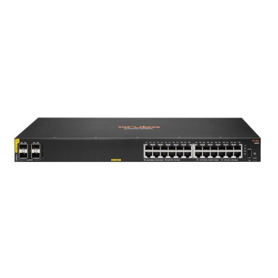 4. Aruba 6000 24G Class4 PoE 4SFP 370W Zarządzany L3 Gigabit Ethernet (10/100/1000) Obsługa PoE 1U